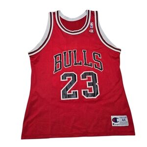 Vintage Champion Michael Jordan Chicago Bulls Jersey